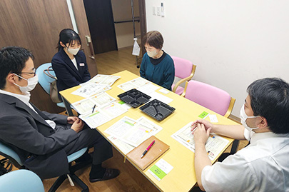 ヘルシー弁当企画の様子