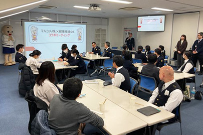 朝食講習会の様子